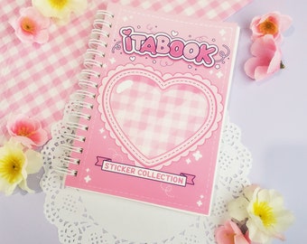 Álbum de pegatinas reutilizables Kawaii (100 páginas)