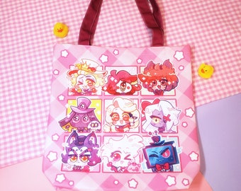 Hazbin Hotel - Cute Tote Bag,  Canvas Bag, Shoulder Bag, Book Bag