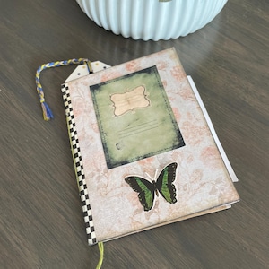 Handmade Mini Vintage Style Junk Journal