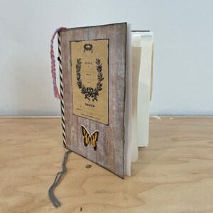Handmade Mini Vintage Style Junk Journal