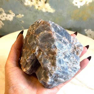 Calcita azul. Trozo grande.