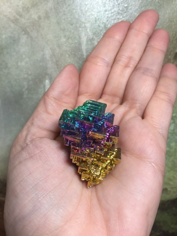 large bag 35g -Small Gems Jewellery making Bismuth Healing Crystals Kids