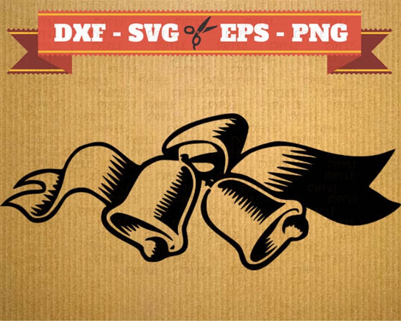 Download Cloche SVG Noel fichier vectoriel pour cricut noel cutting ...