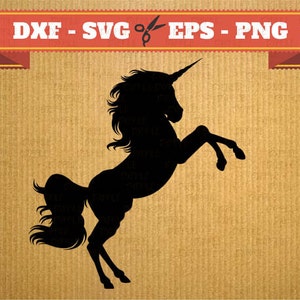 Unicórnio SVG Arquivos vetoriais de Unicórnio para cricut, arquivos de corte de Unicórnio, clipart Unicórnio, arquivos DXF Unicórnio, silhueta Unicórnio, svg Unicórnio
