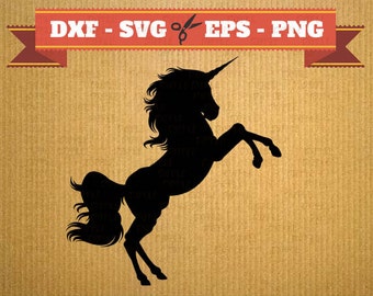 Einhorn-Unicorn SVG-Vektor-Dateien für Cricut, Einhorn, schneiden Dateien, Clipart Einhorn, DXF Dateien Einhorn, Einhorn, Svg Einhorn Kontur
