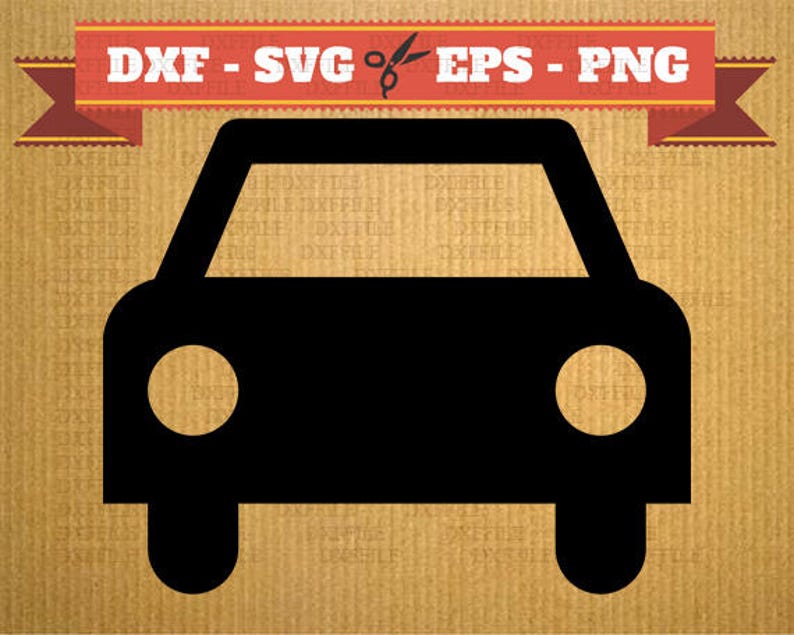 Car SVG Vehicle vector files for cricut, Car cutting files, clipart Vehicle, DXF files Car, silhouette Vehicle, svg laser cut and cnc image 1