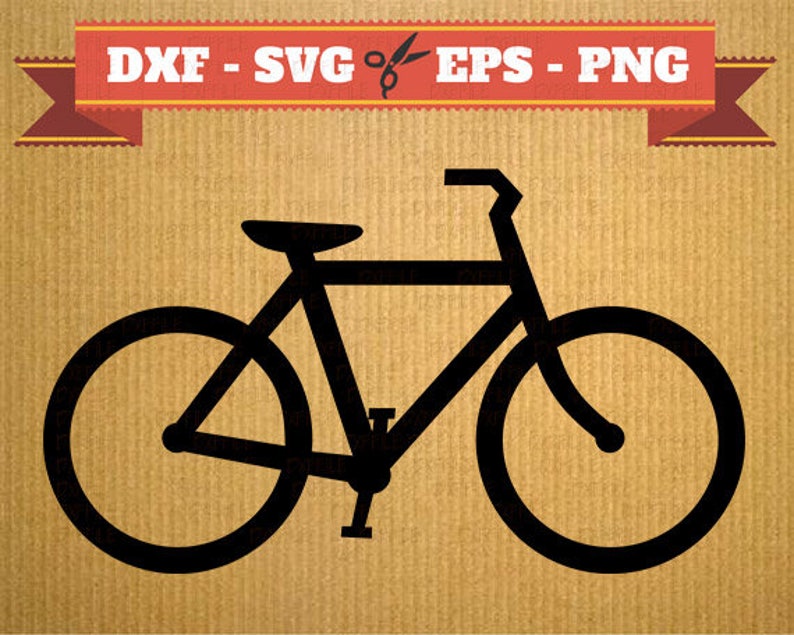 Bicycle SVG Files Bike Files for Cricut, Bicycle Cutting Files, Clipart, DXF Files Bike