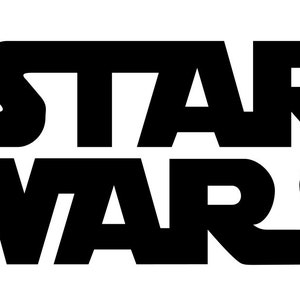 Star Wars dxf . CNC découpe fichier - vectoriel - fichier DXF SVG Pdf - Cricut