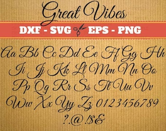 Rebe-Monogramm-Schriftart svg Great Vibes; SVG, Dxf, Eps, Png; Reben svg, Kalligraphie Schrift, svg Rebenschrift, font svg, Cricut, Rebenmonogramm svg