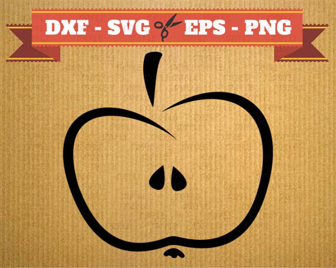 Apple Svg Files Vector File for Cricut, Apple Cutting Files, Clipart ...