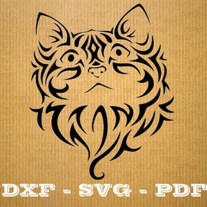 Fichier Dxf Chat Fichier Pour Cnc Decoupe Laser Cricut Et Etsy Fichier Dxf Chat Fichier Pour Cnc Decoupe Laser Cricut Et Etsy