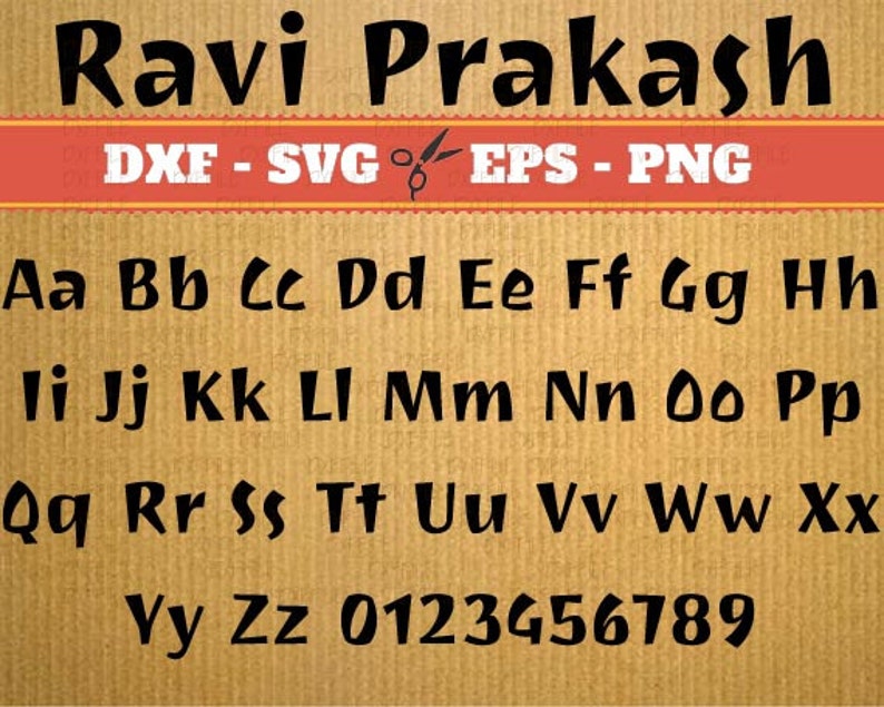 Initial Design Ravi SVG Fonts Ravi Prakash Script Monogram Svg Font; Svg, Dxf, Eps, Png ...