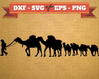 Camel SVG files for cricut - Camel svg design dxf, silhouette cricut, animal dxf, silhouette cameo, vector, File Svg, Dxf, EPS, PNG for cnc