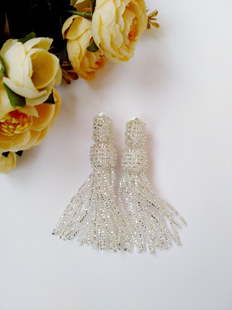 Bridal Earrings Chandelier Wedding Earrings Bridesmaid Etsy