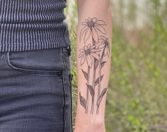 Buy Lavender Flower Temporary Tattoo Garden Sage Flower Tattoo Online in  India  Etsy