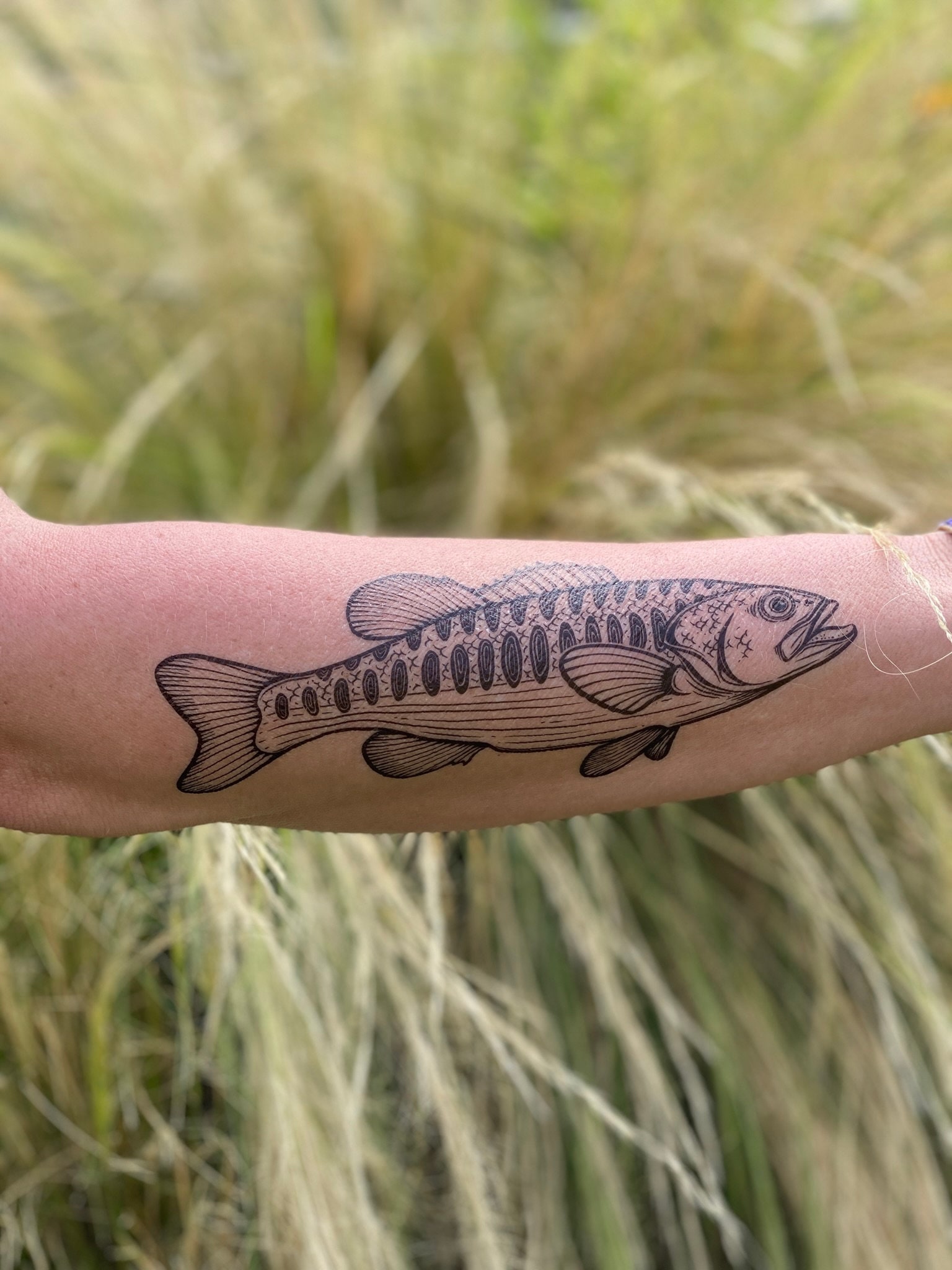 In Memory of Fishing Tattoos