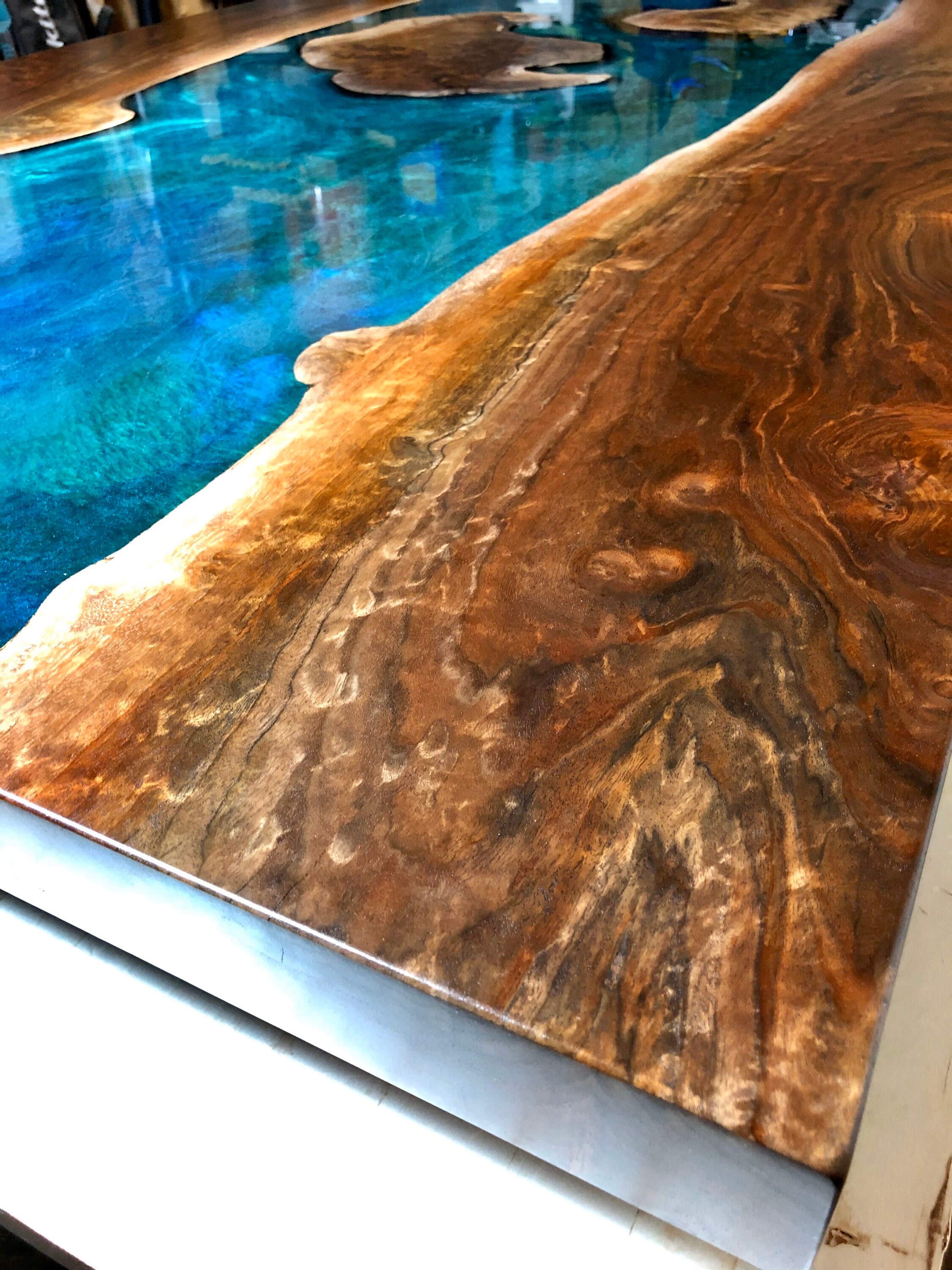 10ft Epoxy Resin Ocean Table epoxy Resin River Table - Etsy