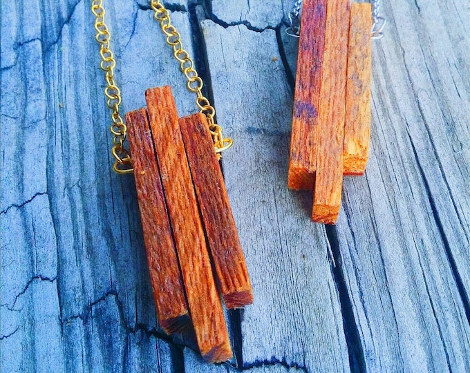 Necklace - Diffuser - RECLAIMED SYMBOLS  - The Pillars