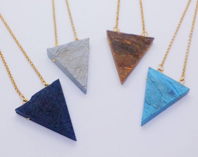 Necklace - Diffuser - RECLAIMED STANDARDS - The Triangle