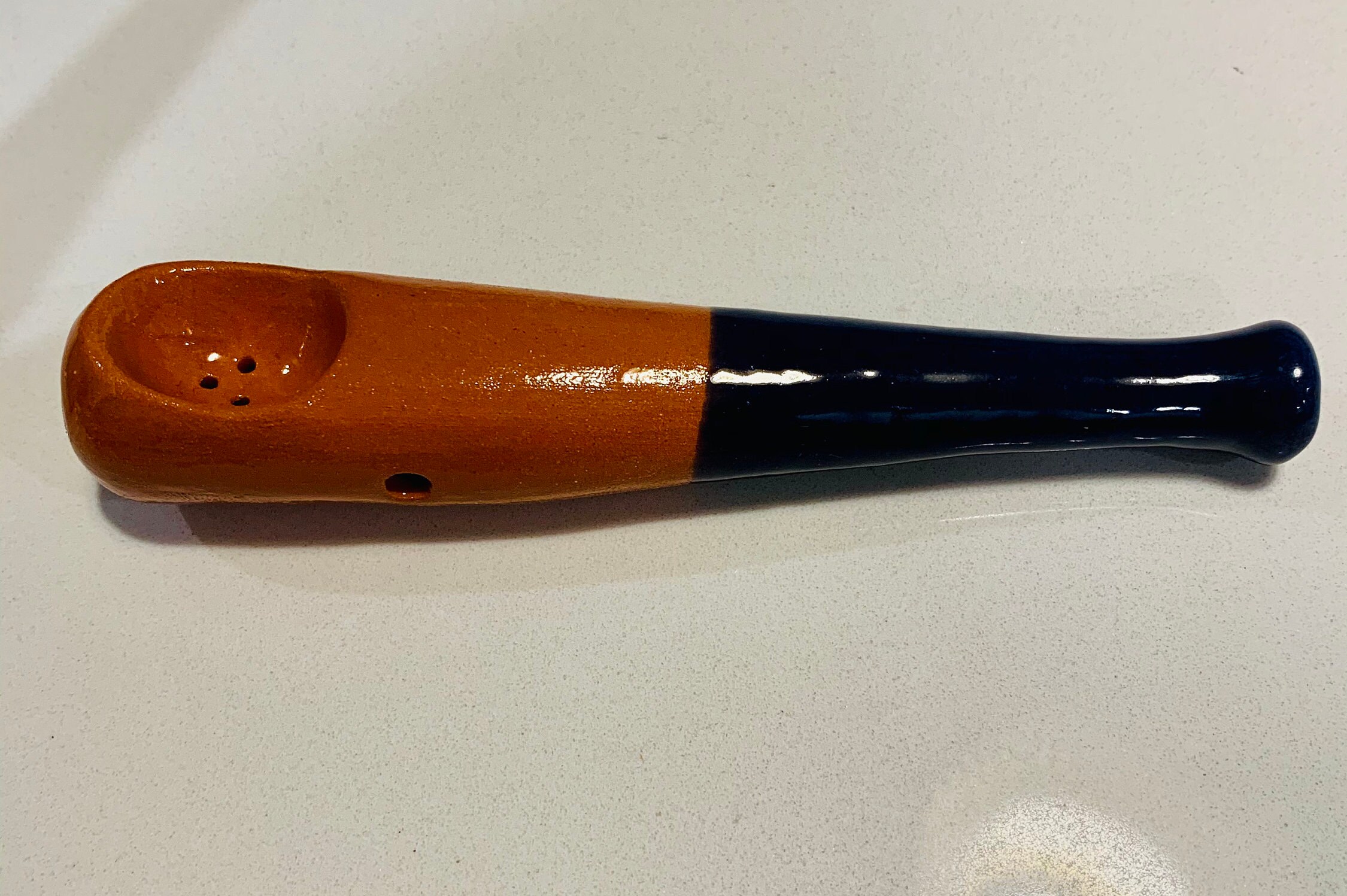 Baseball Bat Ceramic Smoking Pipe Etsy