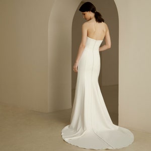 Simple flare best sale gown