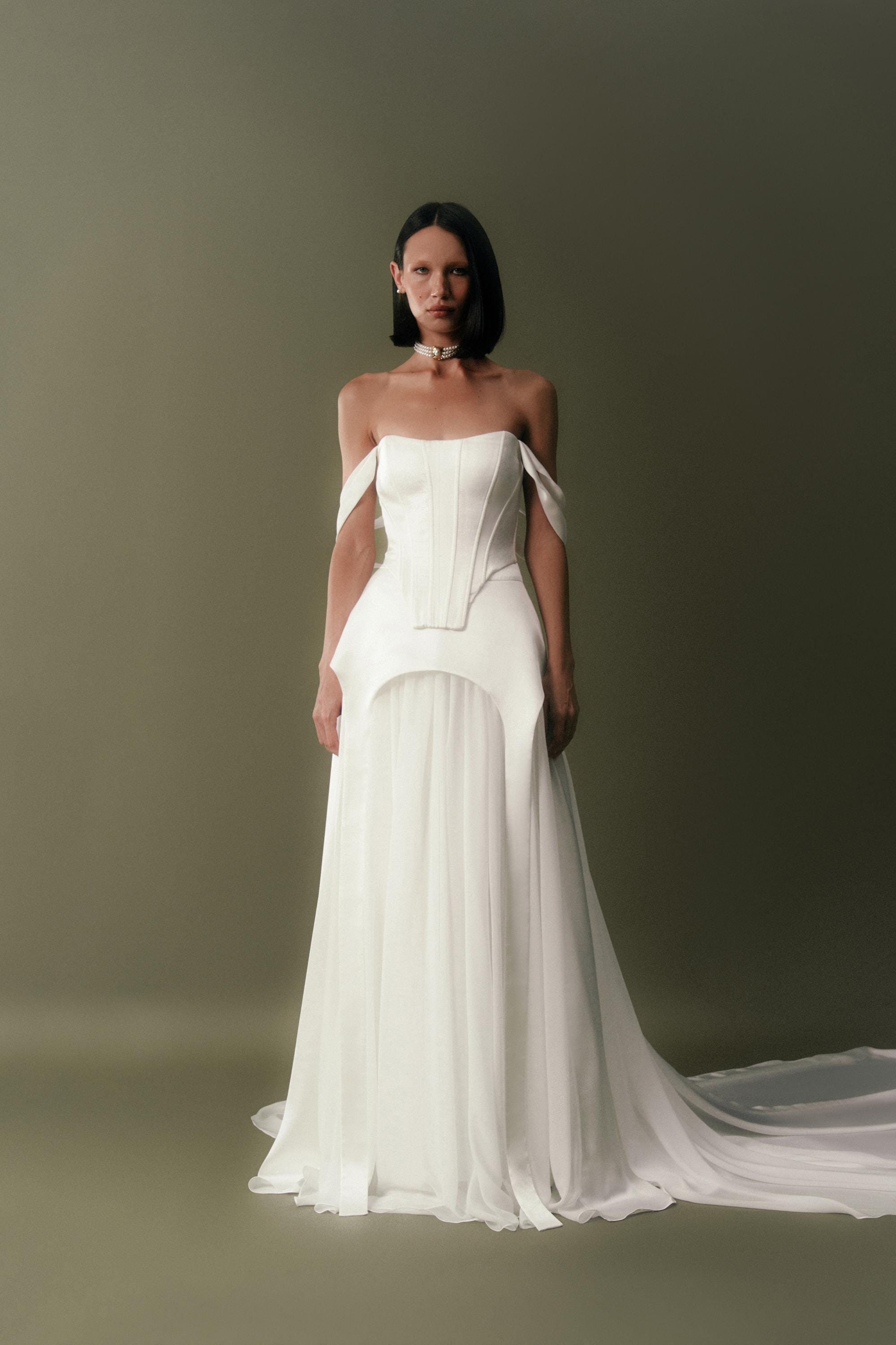 Chiffon Bridal Skirt