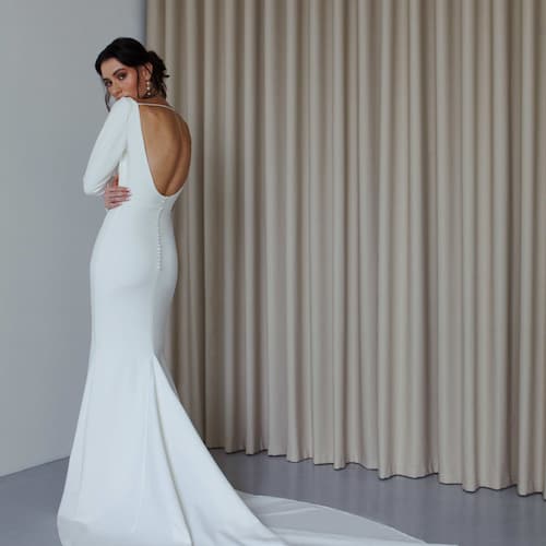 modern long dress