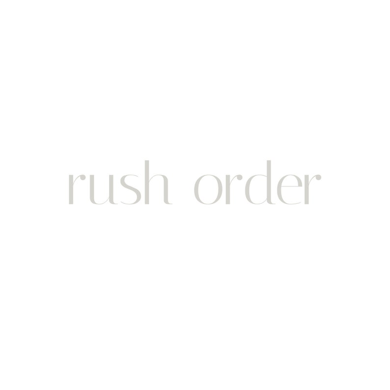 Rush order Expedited production time fee Faster sewing of your wedding dress image 1