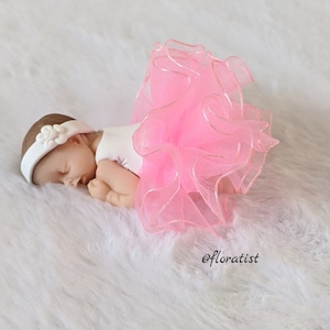 Bebe Fille Avec Robe Rose Bapteme Miniature En Fimo A Etsy Bebe Fille Avec Robe Rose Bapteme Miniature En Fimo A Etsy