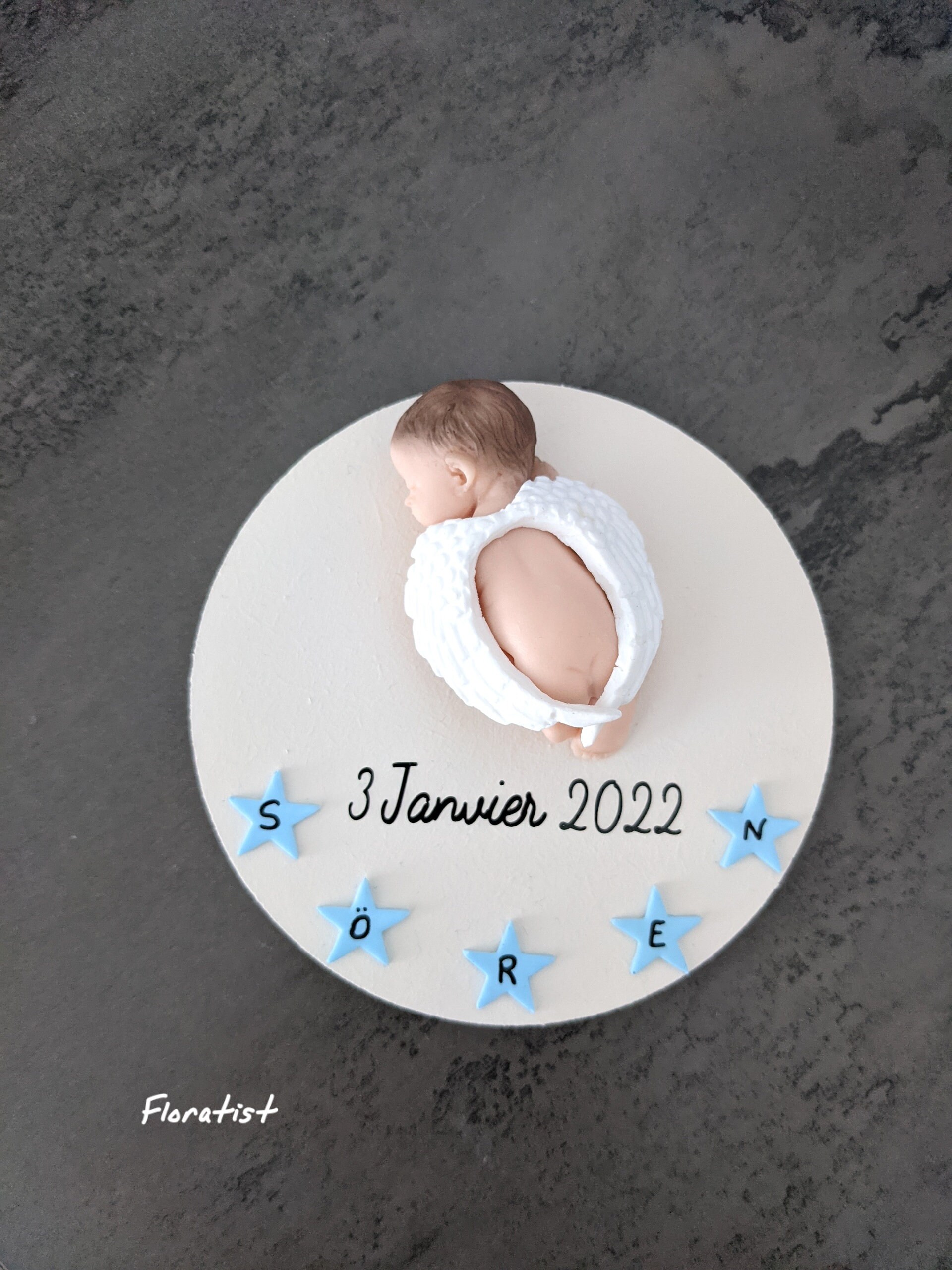 Plusieurs Modeles Plaque Ange Pour Baptême, Anniversaire Personnalisable Décès