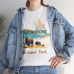 Vintage Yellowstone Tee, Yellowstone National Park Shirt,  Yellowstone Inspired T-shirt, Hippie Tee, Oversized Tee, Comfort Colors T-shirt