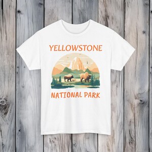 Yellowstone Tee, Yellowstone National Park Shirt, Yellowstone Vintage Inspired T-shirt, Comfort Colors T-shirt, Hippie Tee, Oversized Tee