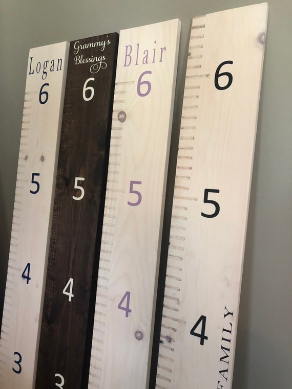 Family Growth Chart Ruler