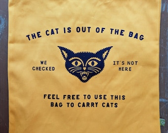 The Cat Is Out Of The Bag