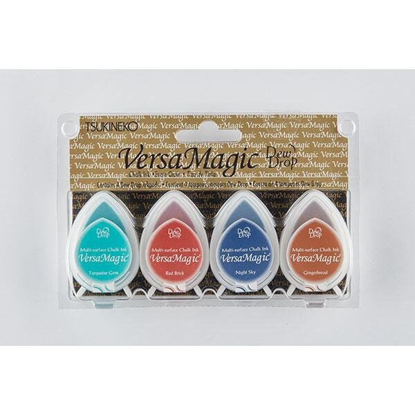 Versamagic Ink Pad, Tsukineko Rubber Stamp Ink Pad, Water Based Chalk  Pigment Ink, Large 