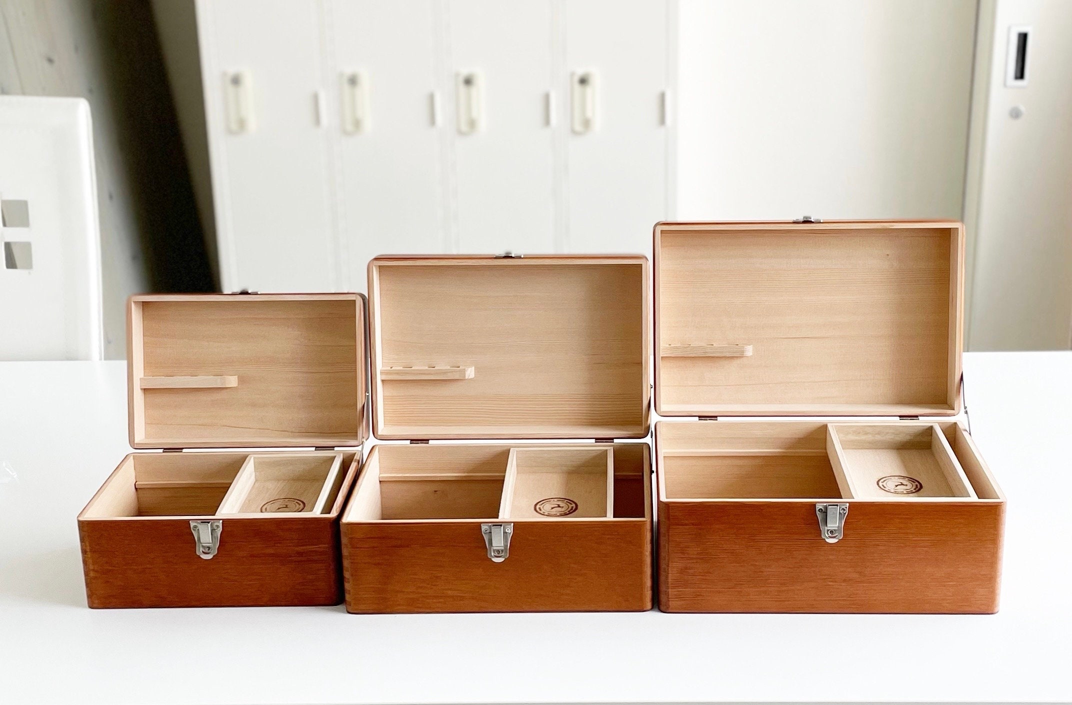 Classiky - First Aid Kit / Wood Tool Boxes in 3 Sizes. Please Note We ...