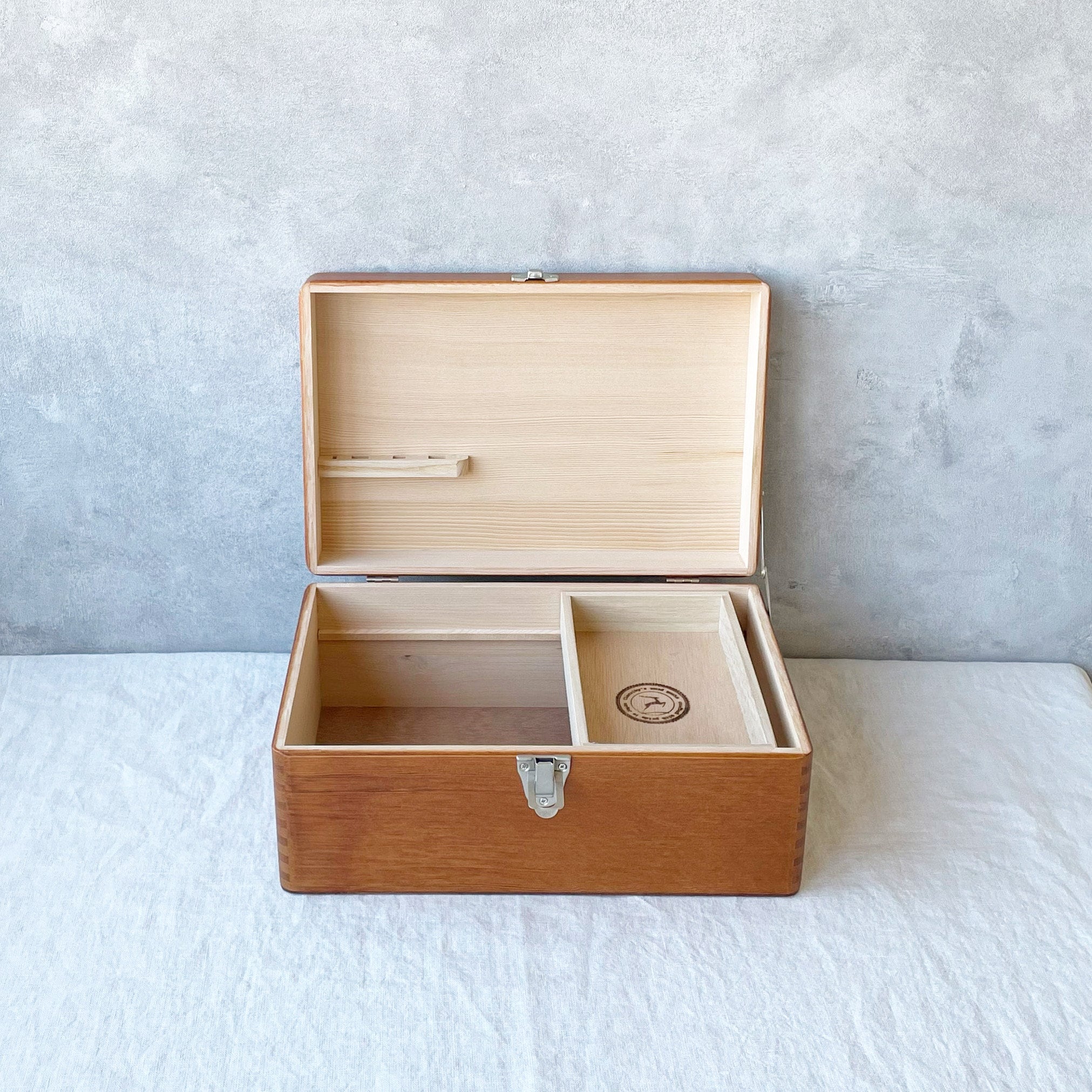 Classiky - First Aid Kit / Wood Tool Boxes in 3 Sizes. Please Note We ...