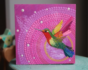 Kunstdruck hochwertig Artprint Kolibri Hummingbird