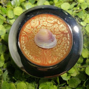Sanibel Purse Holder / shell / beach / hand painted