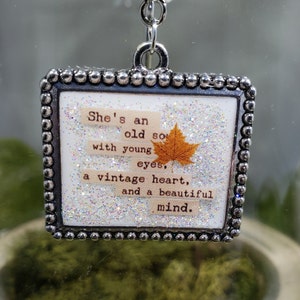 Old Soul Bookmark / druzy / pave / quotes