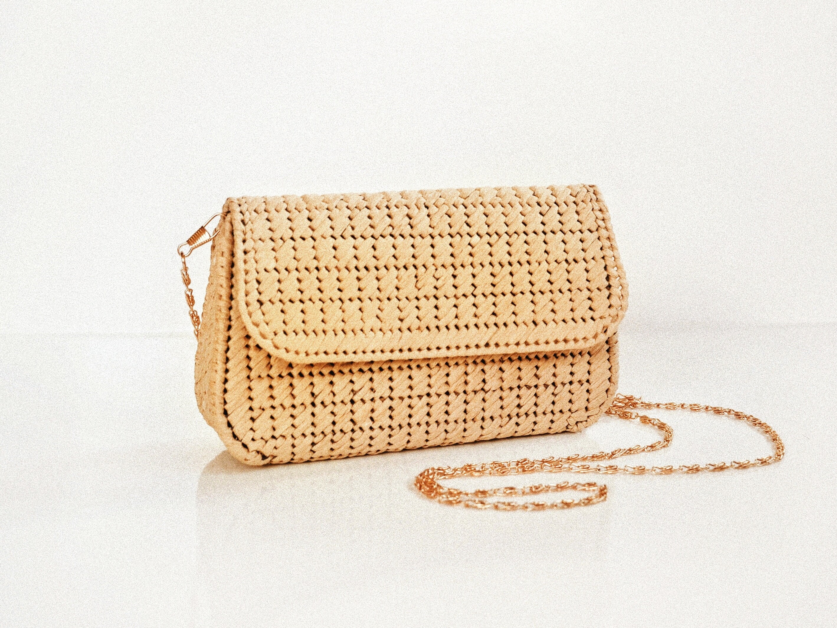 Raffia crossbody bag Small straw clutch Mini shoulder purse Etsy