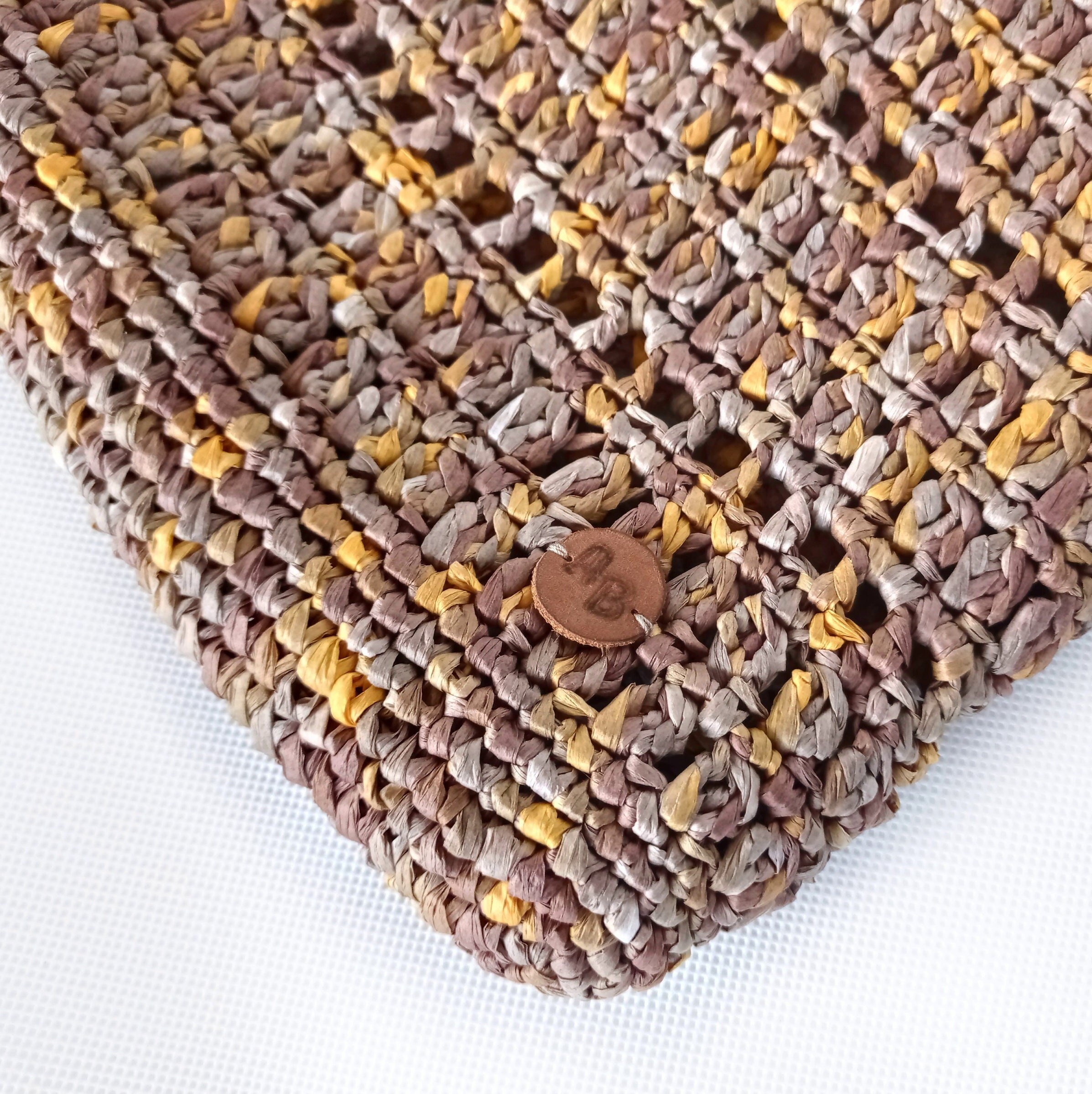 Small Raffia Shoulder Bag Straw Crossbody Purse Handmade Etsy