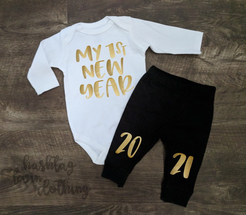 my first new year baby boy outfit