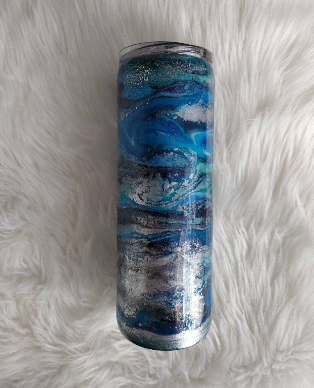 Alcohol Ink Tumbler, Epoxy Tumbler, 20oz Tumbler - Etsy
