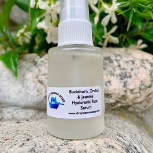Hyaluronic Face Serum with Sea-Buckthorn, Orchid & Jasmine Extracts