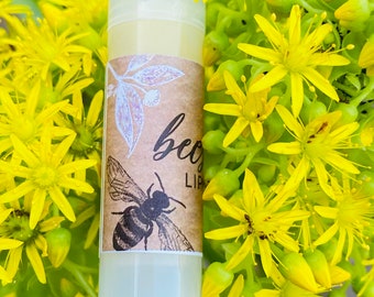 Natural Beeswax Lip Balm