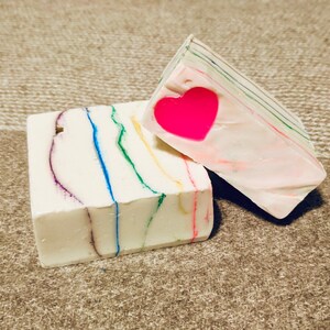 Heart Rainbow Soap image 2