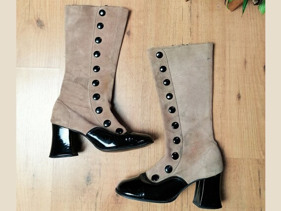 Vintage 1960s Boots | Size UK 3-3.5 | EU 35.5-36 |