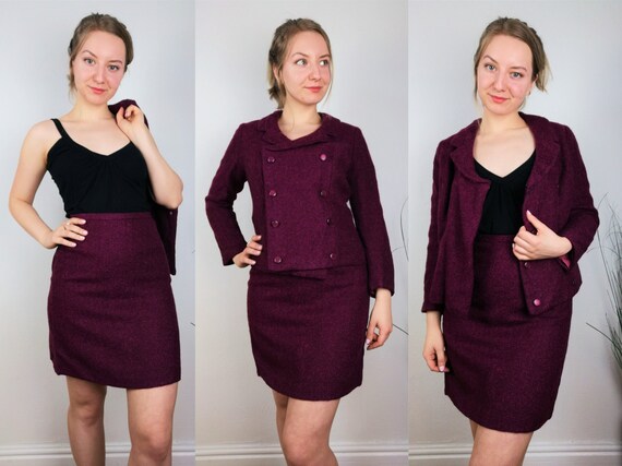 VTG Women's Matching Skirt and Jacket | Size S | 1