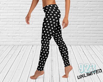 polka dot leggings outfit